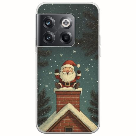 Chimney Santa OnePlus 10T 5G Flexible TPU (Διάφανη Σιλικόνη)