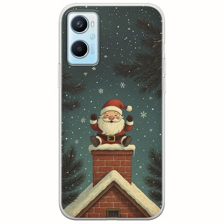 Chimney Santa Oppo A96 4G Flexible TPU (Διάφανη Σιλικόνη)