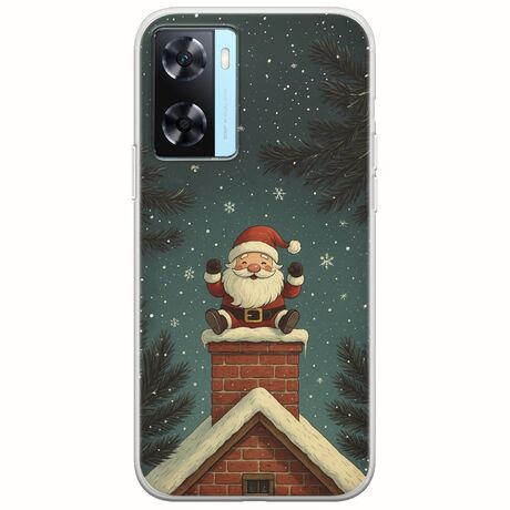Chimney Santa Oppo A77 5G Flexible TPU (Διάφανη Σιλικόνη)