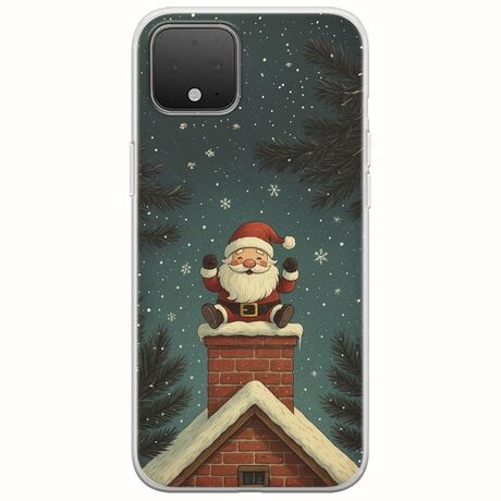 Chimney Santa Google Pixel 4 XL Flexible TPU (Διάφανη Σιλικόνη)