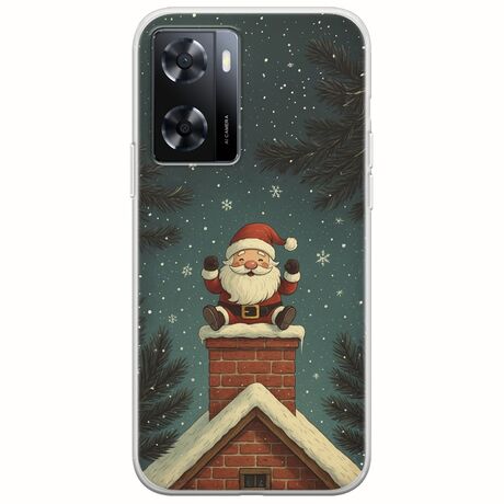 Chimney Santa Oppo A57 4G Flexible TPU (Διάφανη Σιλικόνη)