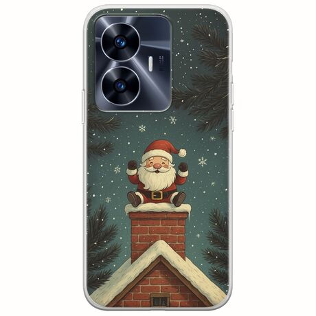 Chimney Santa Realme C55 Flexible TPU (Διάφανη Σιλικόνη)