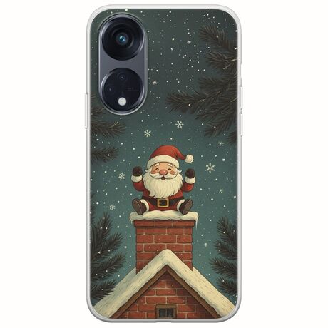 Chimney Santa Oppo Reno 8Τ 5G Flexible TPU (Διάφανη Σιλικόνη)