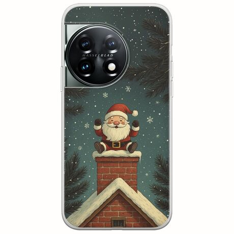Chimney Santa OnePlus 11 5G Flexible TPU (Διάφανη Σιλικόνη)