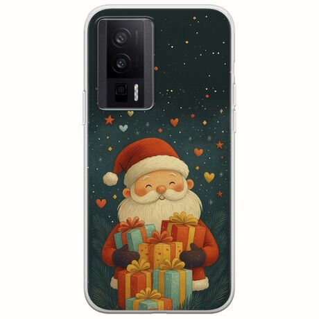 North Pole Gifts Xiaomi Poco F5 Pro 5G Flexible TPU (Διάφανη Σιλικόνη)