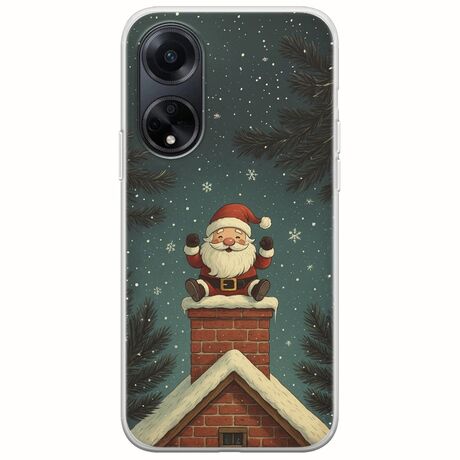 Chimney Santa Oppo A98 5G Flexible TPU (Διάφανη Σιλικόνη)