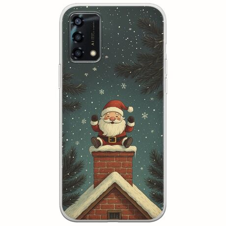 Chimney Santa Oppo A94 5G Flexible TPU (Διάφανη Σιλικόνη)