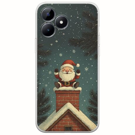 Chimney Santa Realme C51 Flexible TPU (Διάφανη Σιλικόνη)