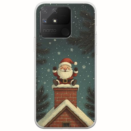 Chimney Santa Realme Narzo 50A Flexible TPU (Διάφανη Σιλικόνη)