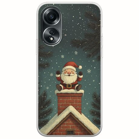 Chimney Santa Oppo A58 4G Flexible TPU (Διάφανη Σιλικόνη)