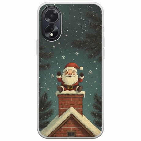 Chimney Santa Oppo A18 4G Flexible TPU (Διάφανη Σιλικόνη)