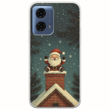 Chimney Santa Motorola Moto G24 Flexible TPU (Διάφανη Σιλικόνη)