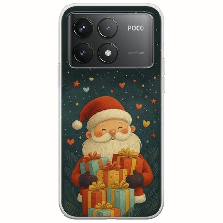 North Pole Gifts Xiaomi Poco F6 Pro 5G Flexible TPU (Διάφανη Σιλικόνη)
