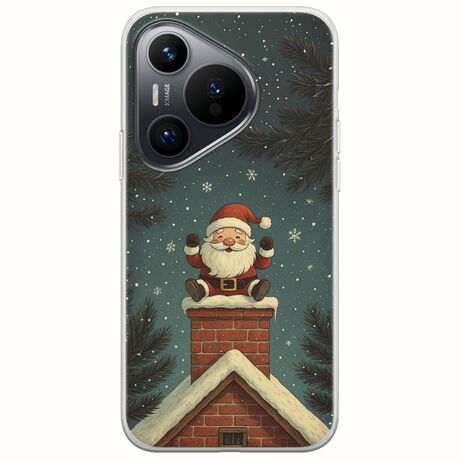 Chimney Santa Huawei Pura 70 Flexible TPU (Διάφανη Σιλικόνη)