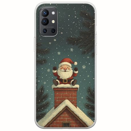 Chimney Santa OnePlus 9R 5G Flexible TPU (Διάφανη Σιλικόνη)