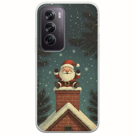 Chimney Santa Oppo Reno 12 5G Flexible TPU (Διάφανη Σιλικόνη)