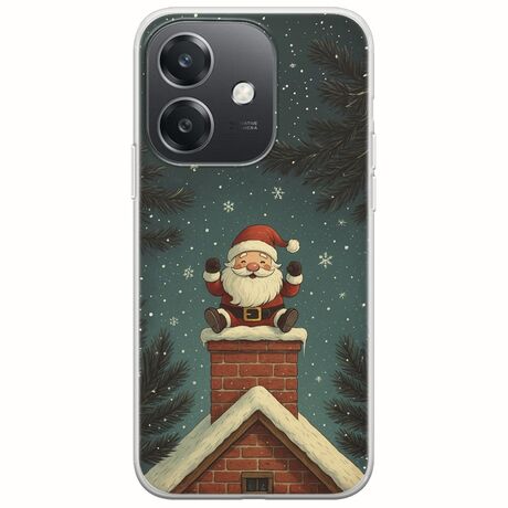 Chimney Santa Oppo A60 5G Flexible TPU (Διάφανη Σιλικόνη)