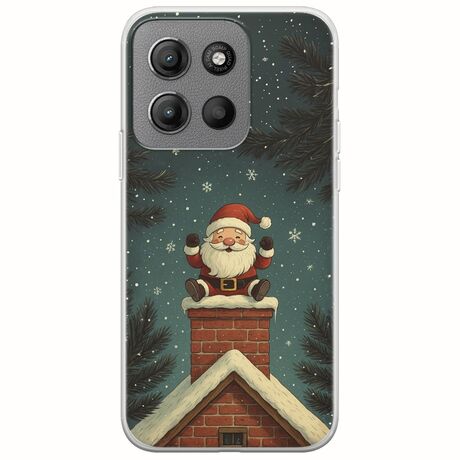 Chimney Santa Motorola Moto G15 Flexible TPU (Διάφανη Σιλικόνη)