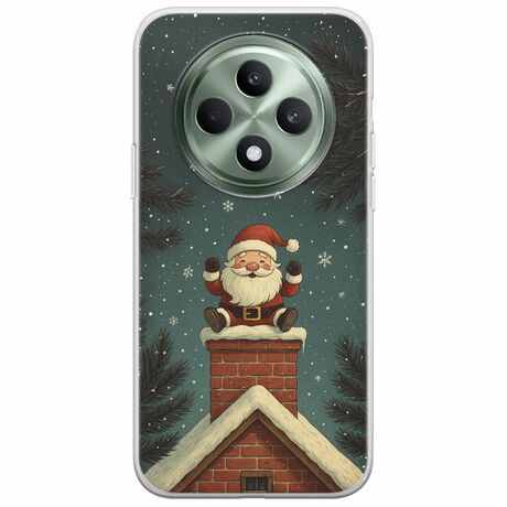 Chimney Santa Oppo Reno 12 FS 5G  Flexible TPU (Διάφανη Σιλικόνη)