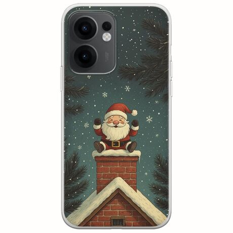 Chimney Santa Oppo Reno 13 F 5G Flexible TPU (Διάφανη Σιλικόνη)