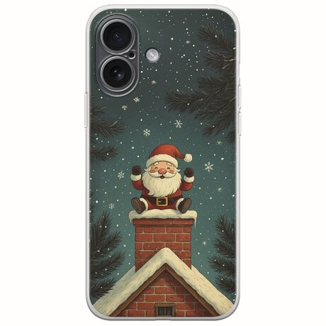 Chimney Santa iPhone 17 Flexible TPU (Διάφανη Σιλικόνη)