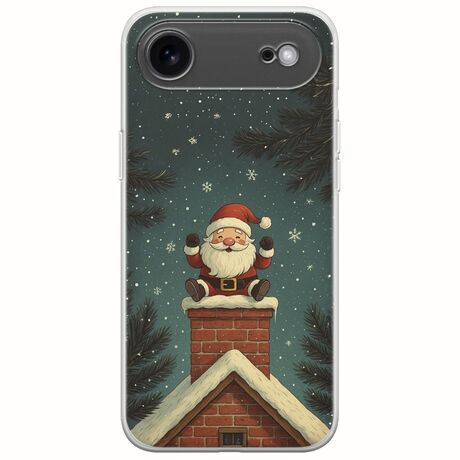 Chimney Santa iPhone Air Flexible TPU (Διάφανη Σιλικόνη)