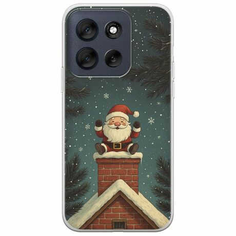 Chimney Santa Motorola Moto G56 5G Flexible TPU (Διάφανη Σιλικόνη)