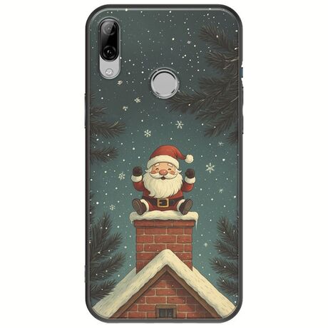 Chimney Santa Huawei P20 Lite Black TPU (Μαύρη Σιλικόνη)