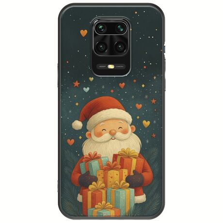 North Pole Gifts Xiaomi Redmi Note 9S / 9 Pro / 9 Pro Max Black TPU (Μαύρη Σιλικόνη)