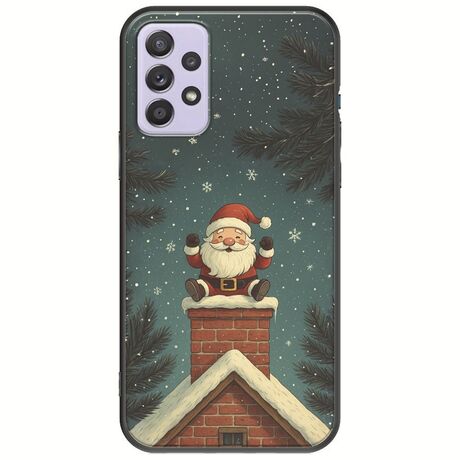 Chimney Santa Samsung Galaxy A52 (4G/5G) A52s Black TPU (Μαύρη Σιλικόνη)