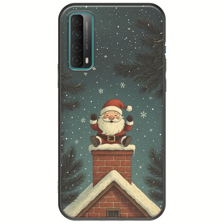 Chimney Santa Huawei P Smart 2021 Black TPU (Μαύρη Σιλικόνη)