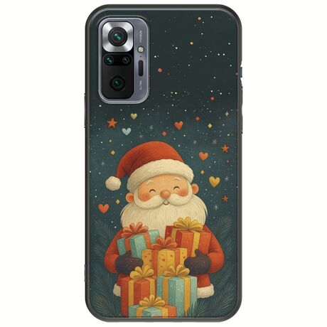 North Pole Gifts Xiaomi Redmi Note 10 Pro / 10 Pro Max Black TPU (Μαύρη Σιλικόνη)
