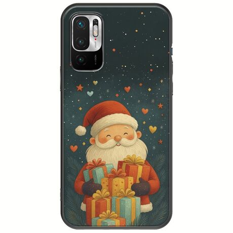 North Pole Gifts Xiaomi Redmi Note 10 5G Black TPU (Μαύρη Σιλικόνη)