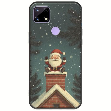 Chimney Santa Realme C21 Black TPU (Μαύρη Σιλικόνη)