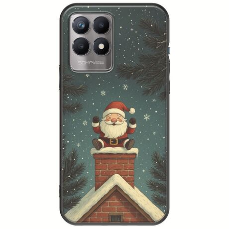 Chimney Santa Realme 8i Black TPU (Μαύρη Σιλικόνη)