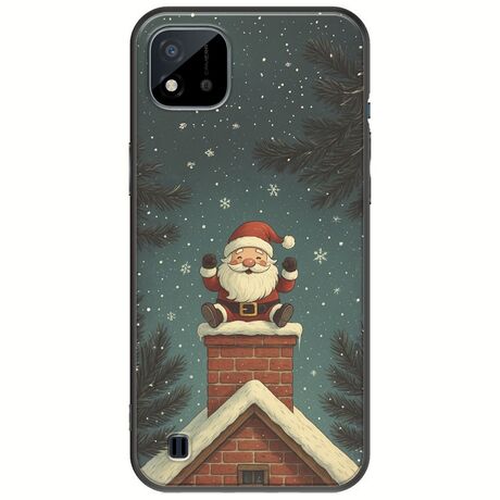 Chimney Santa Realme C11 2021 Black TPU (Μαύρη Σιλικόνη)