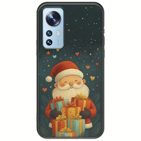 North Pole Gifts Xiaomi 12 / 12X Black TPU (Μαύρη Σιλικόνη)