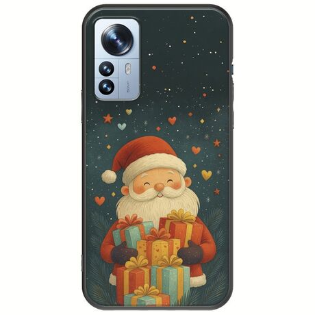 North Pole Gifts Xiaomi 12 Pro Black TPU (Μαύρη Σιλικόνη)
