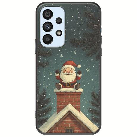 Chimney Santa Samsung Galaxy A53 5G Black TPU (Μαύρη Σιλικόνη)