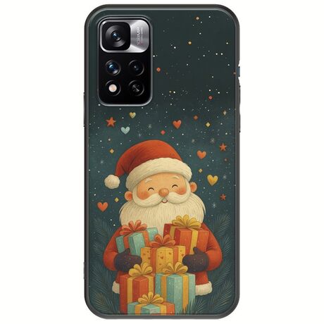 North Pole Gifts Xiaomi Redmi Note 11 Pro Plus 5G Black TPU (Μαύρη Σιλικόνη)