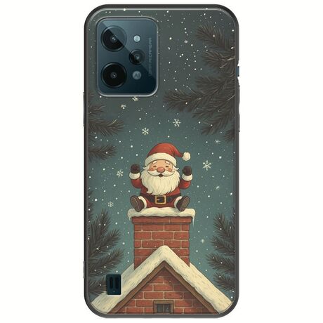 Chimney Santa Realme C31 Black TPU (Μαύρη Σιλικόνη)