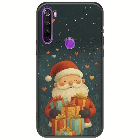 North Pole Gifts Xiaomi Redmi Note 8 2021 Black TPU (Μαύρη Σιλικόνη)