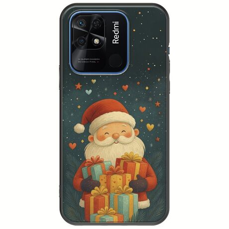 North Pole Gifts Xiaomi Redmi 10C Black TPU (Μαύρη Σιλικόνη)