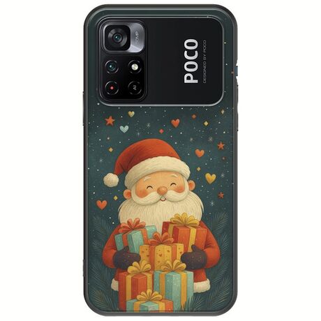 North Pole Gifts Xiaomi Poco M4 Pro 4G Black TPU (Μαύρη Σιλικόνη)