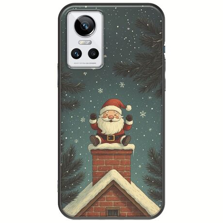 Chimney Santa Realme GT Neo 3 Black TPU (Μαύρη Σιλικόνη)
