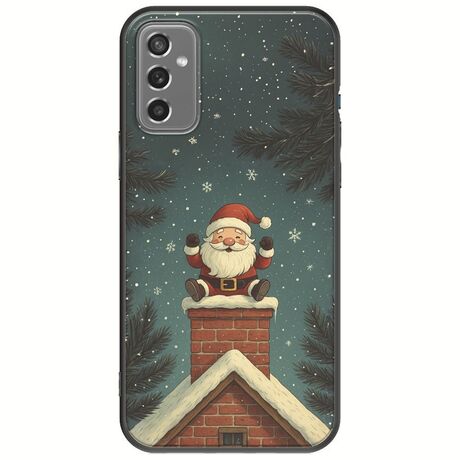 Chimney Santa Samsung Galaxy M13 4G Black TPU (Μαύρη Σιλικόνη)