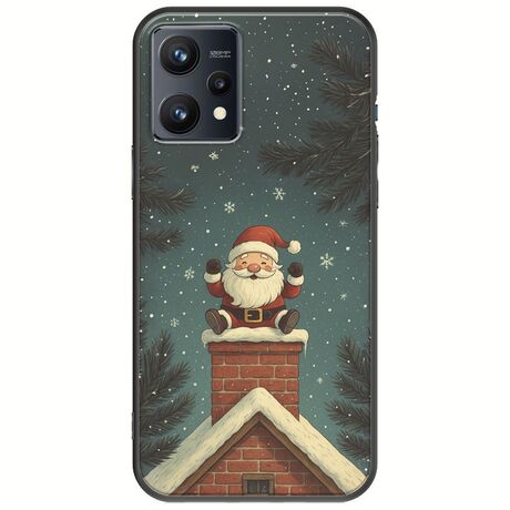 Chimney Santa Realme 9 4G Black TPU (Μαύρη Σιλικόνη)