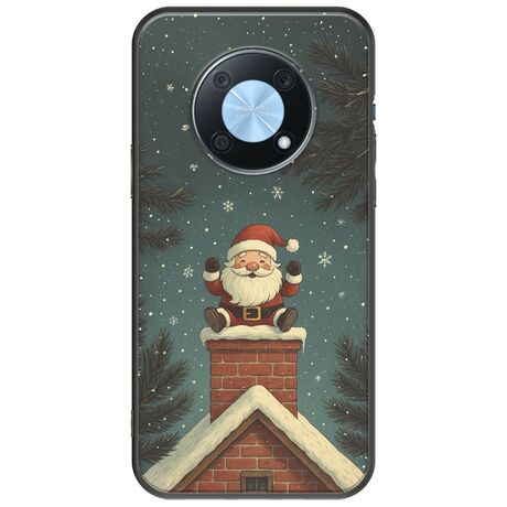 Chimney Santa Huawei Nova Y90 Black TPU (Μαύρη Σιλικόνη)