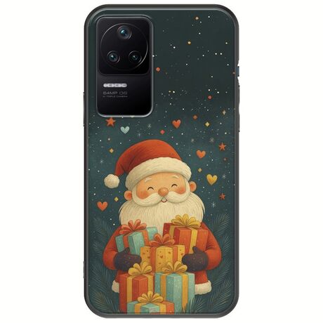 North Pole Gifts Xiaomi Poco F4 5G Black TPU (Μαύρη Σιλικόνη)