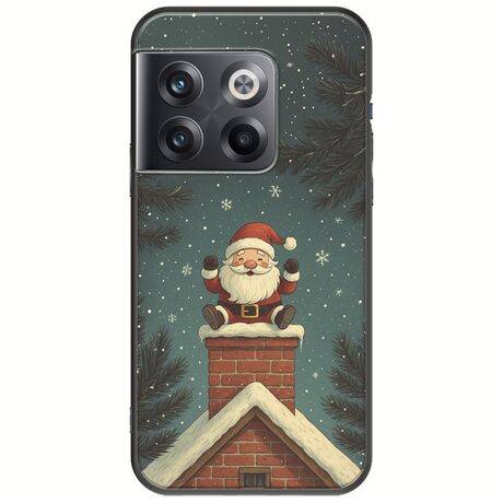 Chimney Santa OnePlus 10T 5G Black TPU (Μαύρη Σιλικόνη)